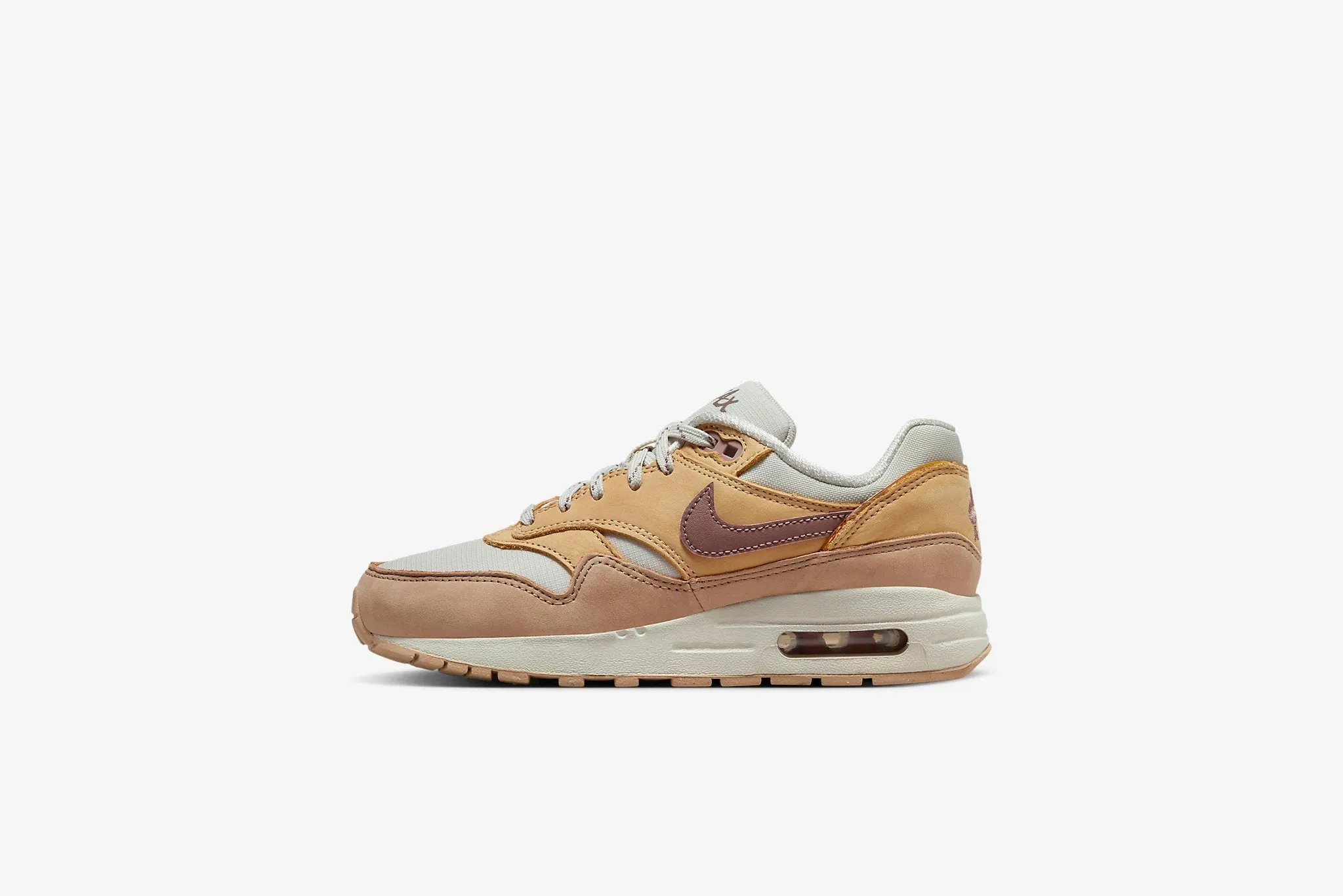 Jordan Retro Nike Shoes Nike "Air Max 1 SE" GS - Light Bronzine / Smokey Mauve