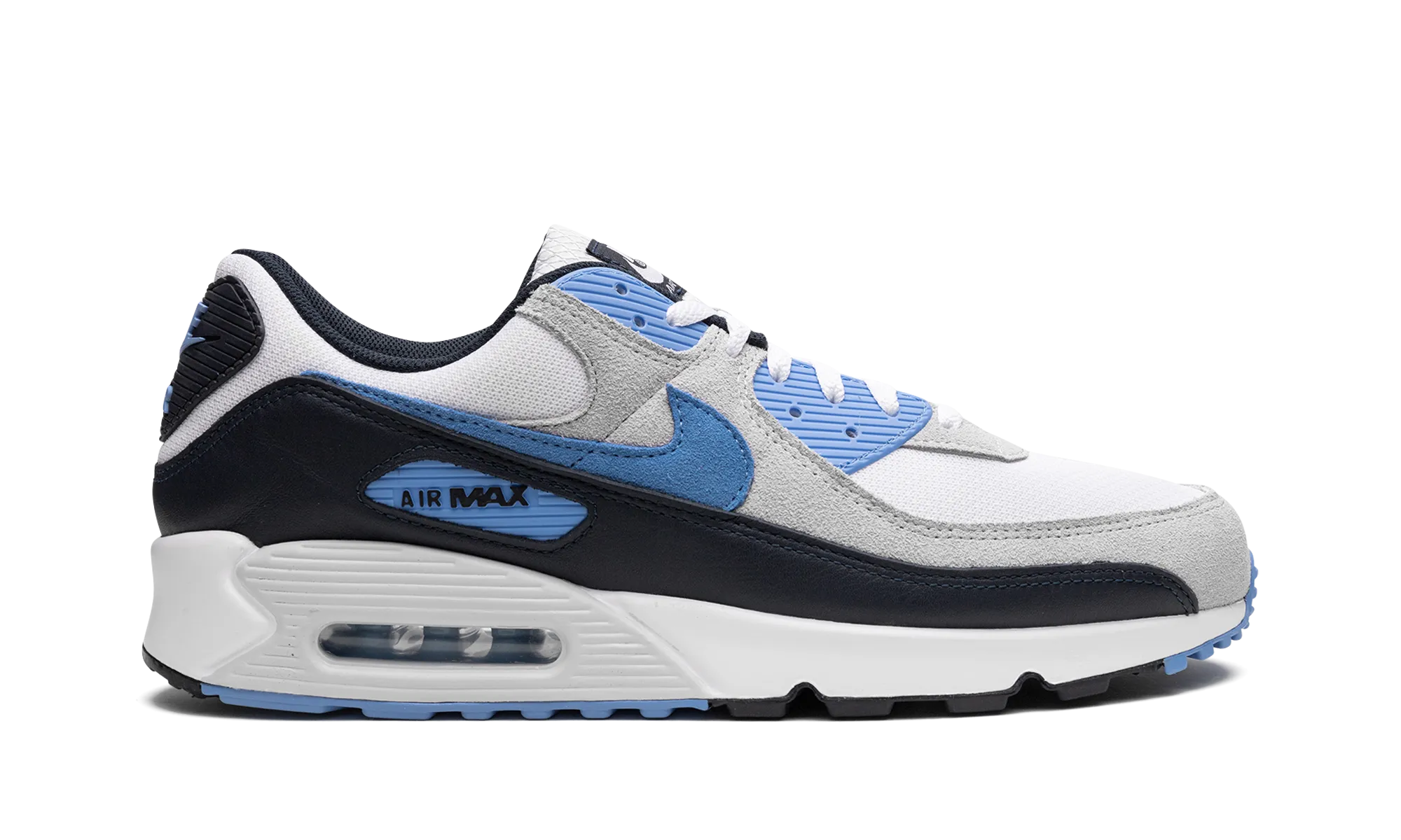 Air Max 90 "UNC" Nike Shoes With Sparkle Swoosh