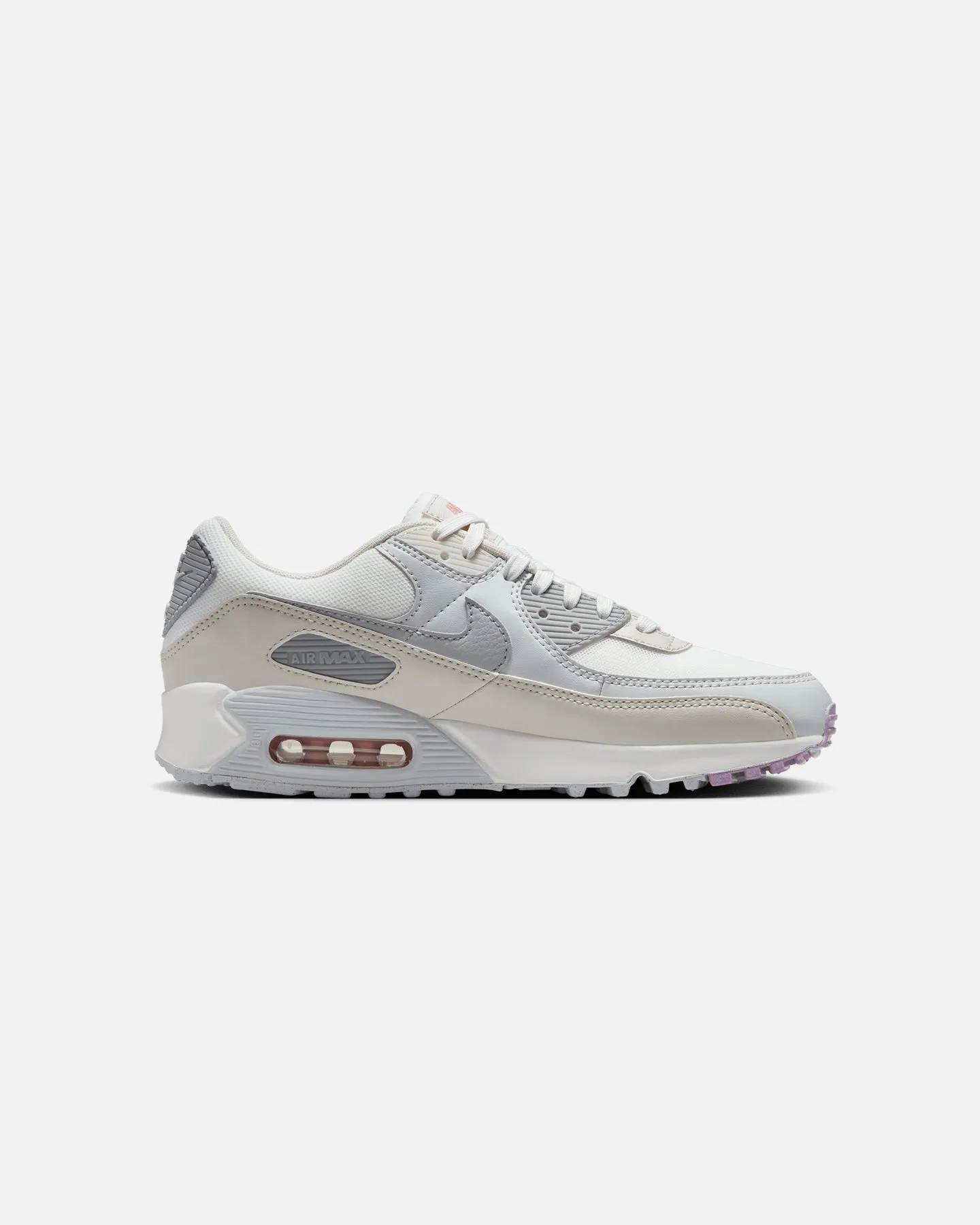 Nike Women's Air Max 90 Summit White/Wolf Grey Create Custom Nike Shoes