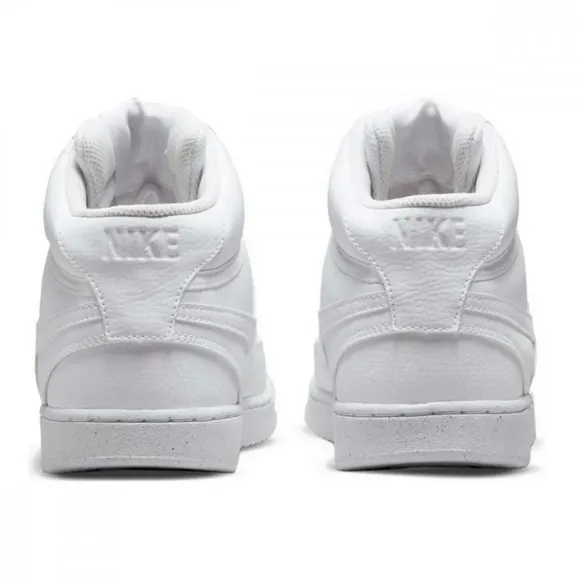 Nike scarpa Sneakers alta da donna Court Vision Mid CD5436 100 bianco Sneakers Wedding