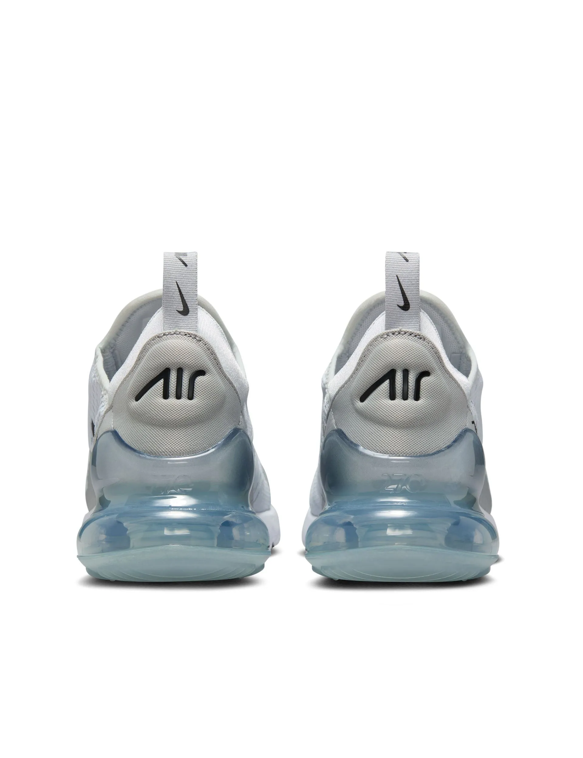 Air Max 270 Shoes - Pure Platinum/Black/Light Smoke Grey