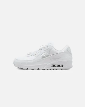 Dinosaur Nike Shoes Nike Women's Air Max 90 White/Summit White