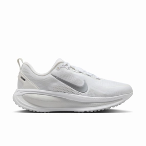 Nike | Women's Vomero 18 Road Running Shoes - White/Metallic Silver-Photon Dust Nike Shoe Insoles