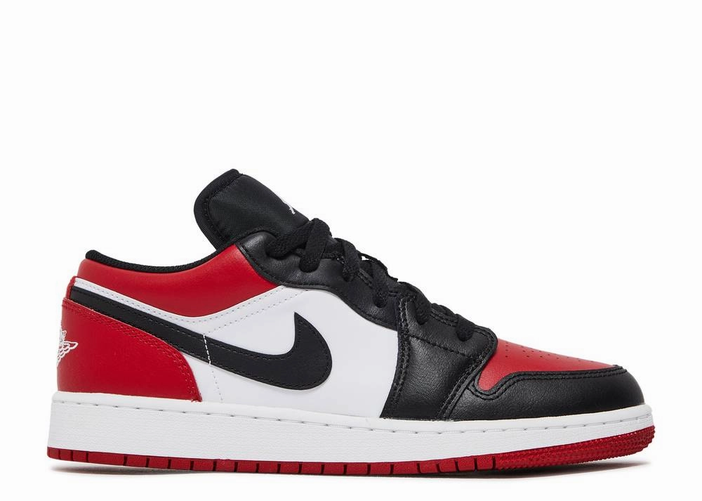 480 Court Sneakers Nike Air Jordan 1 Low 'Bred Toe' GS