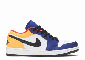 Nike Air Jordan 1 Low 'White Deep Royal Blue' Force 1 Sneakers
