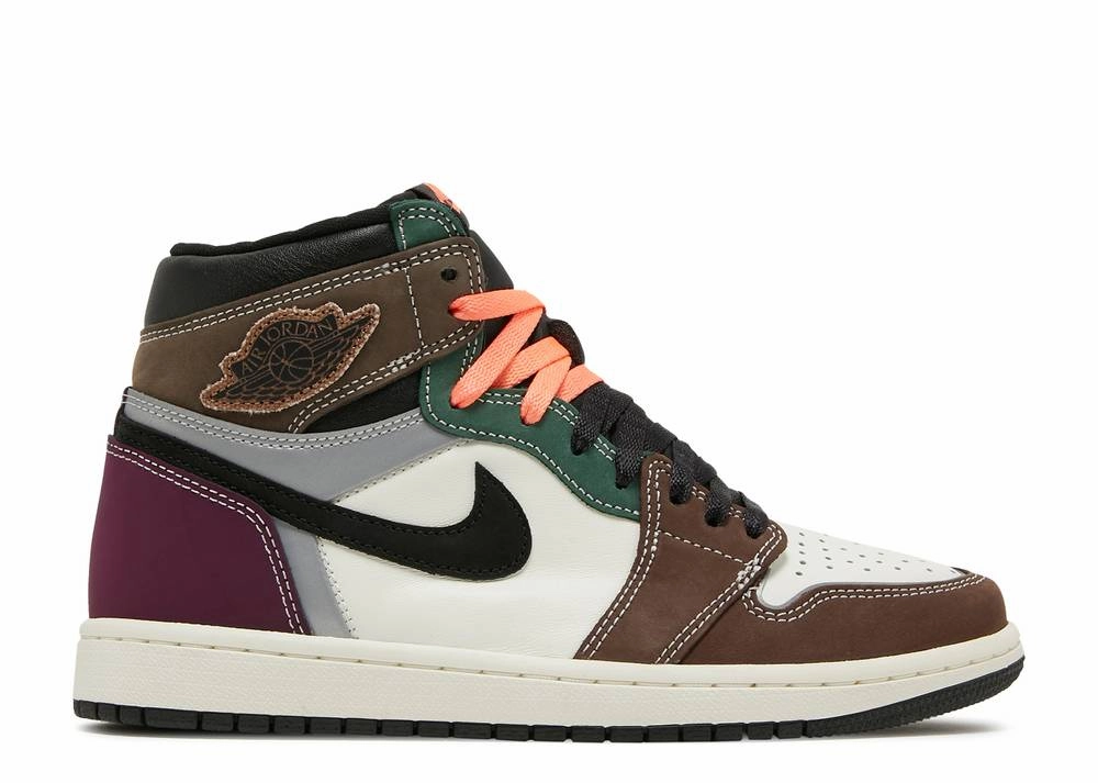 Feminine Sneakers Nike Air Jordan 1 Retro High 'Crafted'