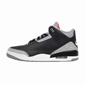 Nike Air Jordan 3 Retro OG - Black Cement 2024 Bernie Mev Sneakers