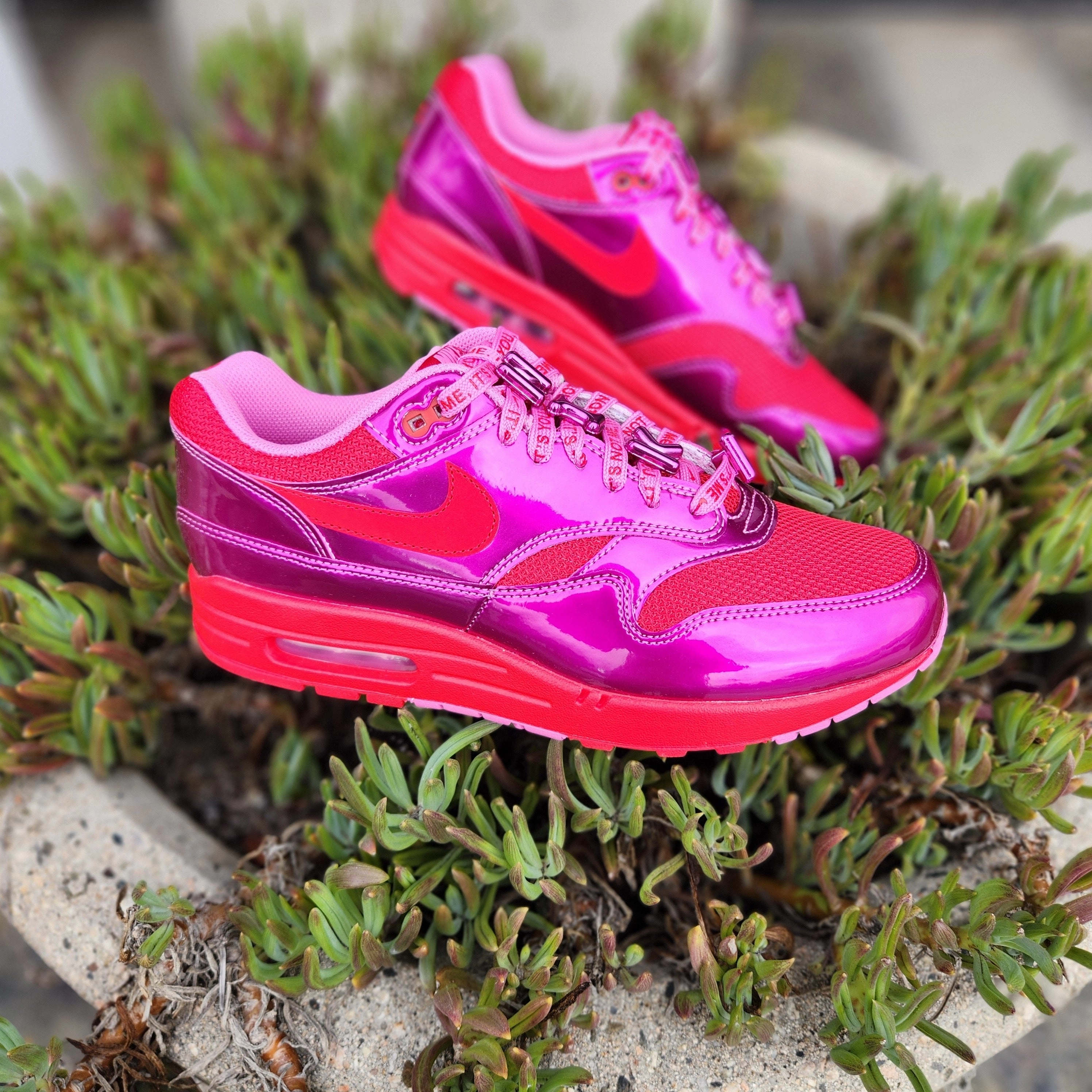 Fall Shoes Nike Air Max 1 Premium Playful Pink university Red-playful Pink