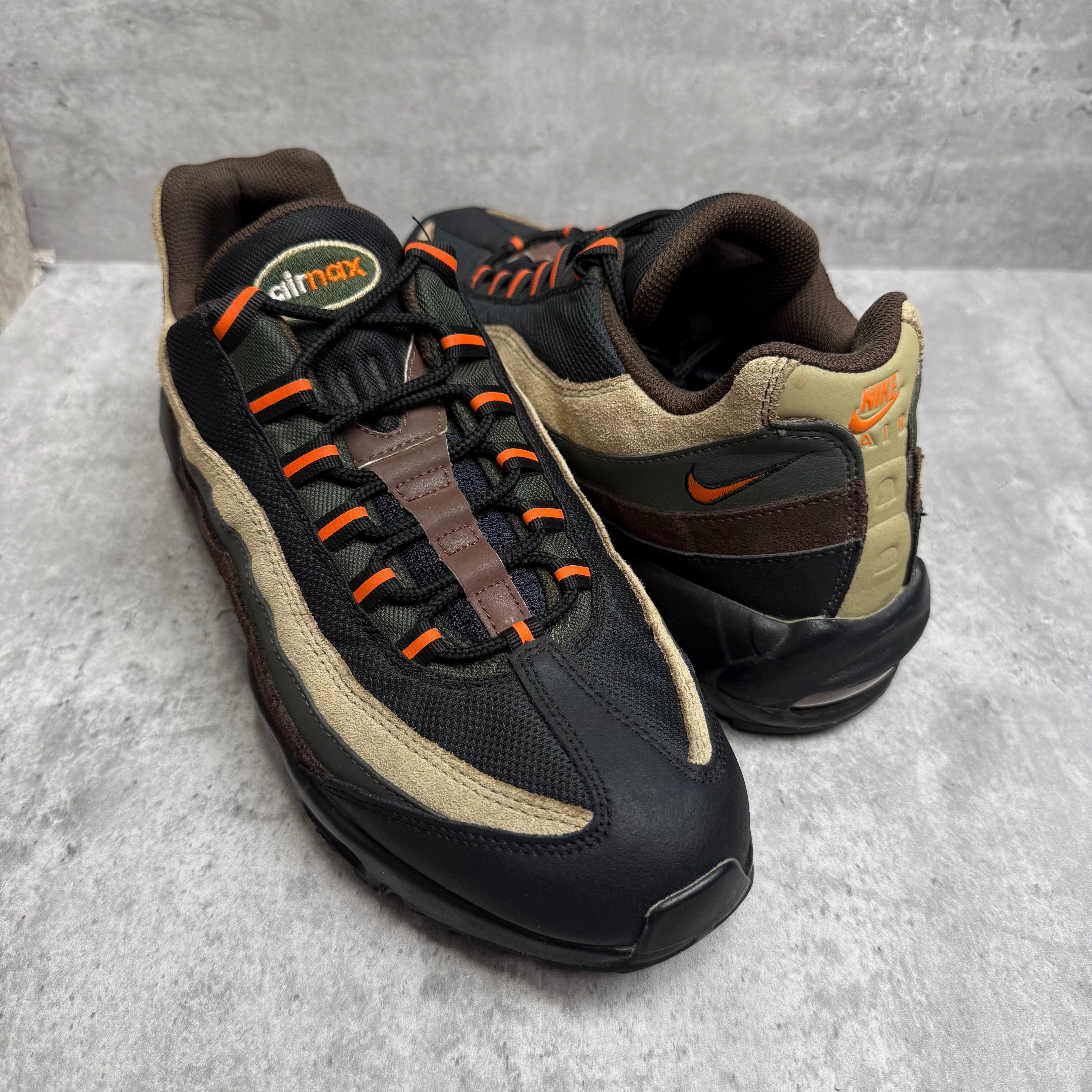 Water Resistant Nike Running Shoes Nike Airmax 95 Dark Army