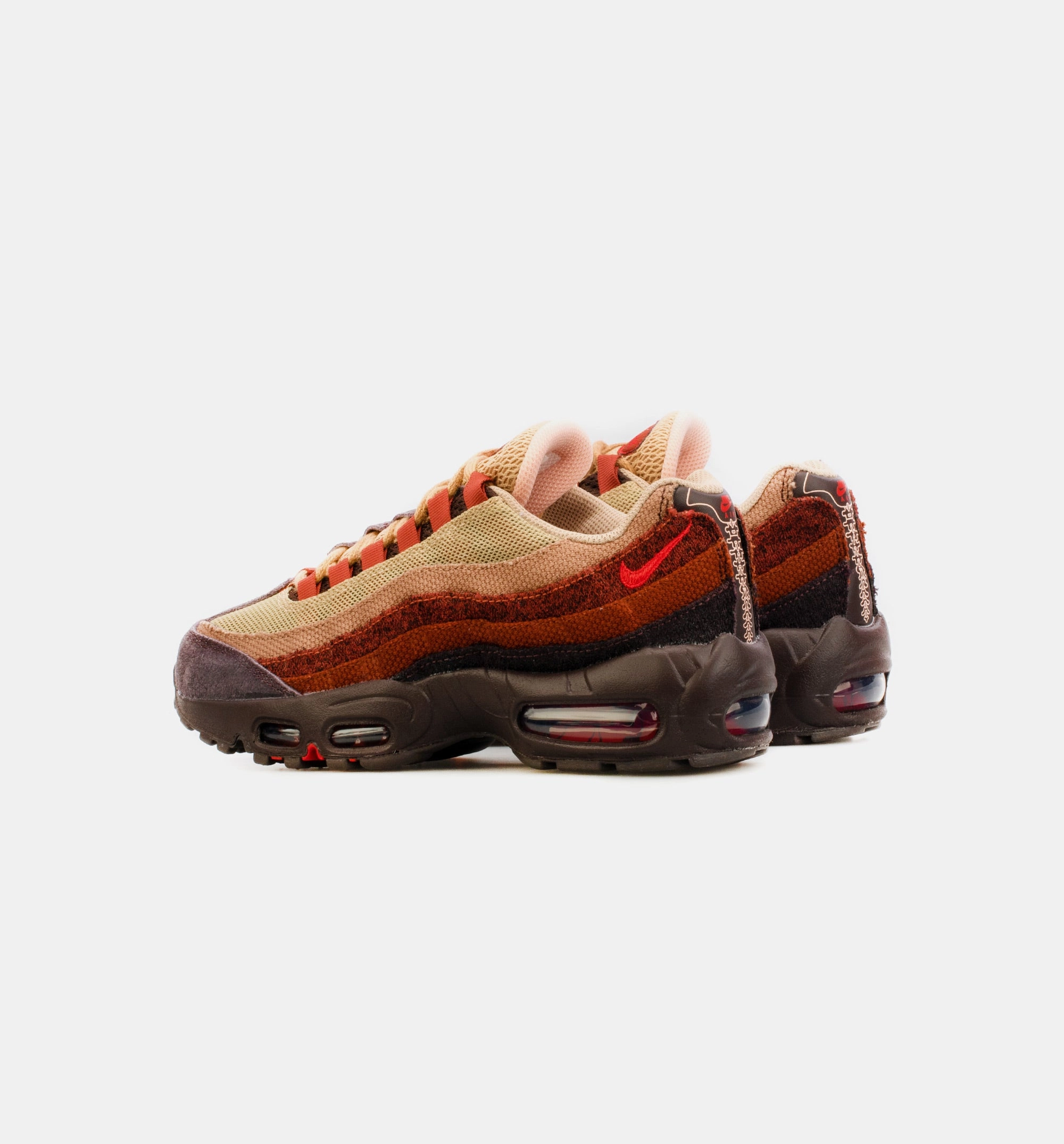 Air Max 95 Anatomy of Air Womens Lifestyle Shoe - Brown/Red Gato Nike Shoes