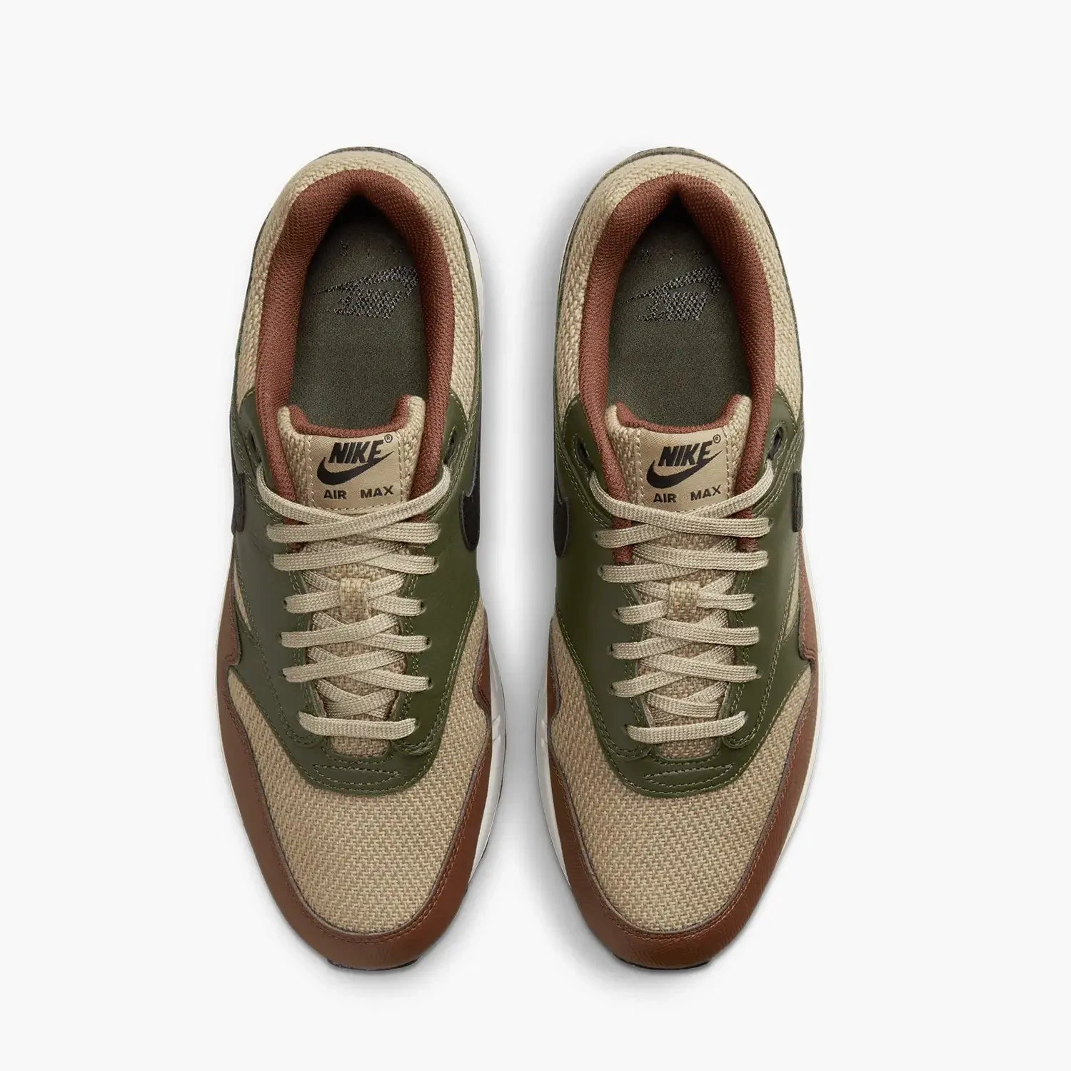 Men's Air Max 1 Essential Premium "Neutral Olive" Shaq Nike Shoes