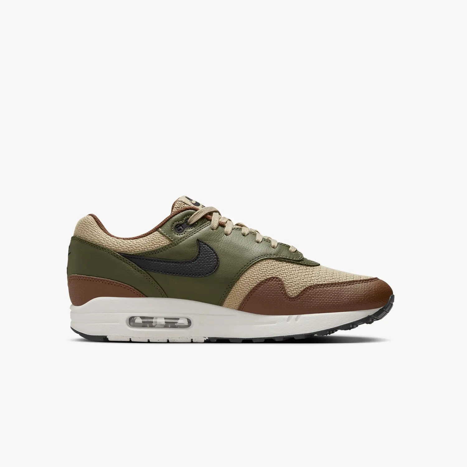 Men's Air Max 1 Essential Premium "Neutral Olive" Nike Motiva Walking Shoes