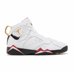 Tennis Shoes Vs Sneakers Nike Kid's Air Jordan Retro 7 GS Shoes - White / Black / Crimson