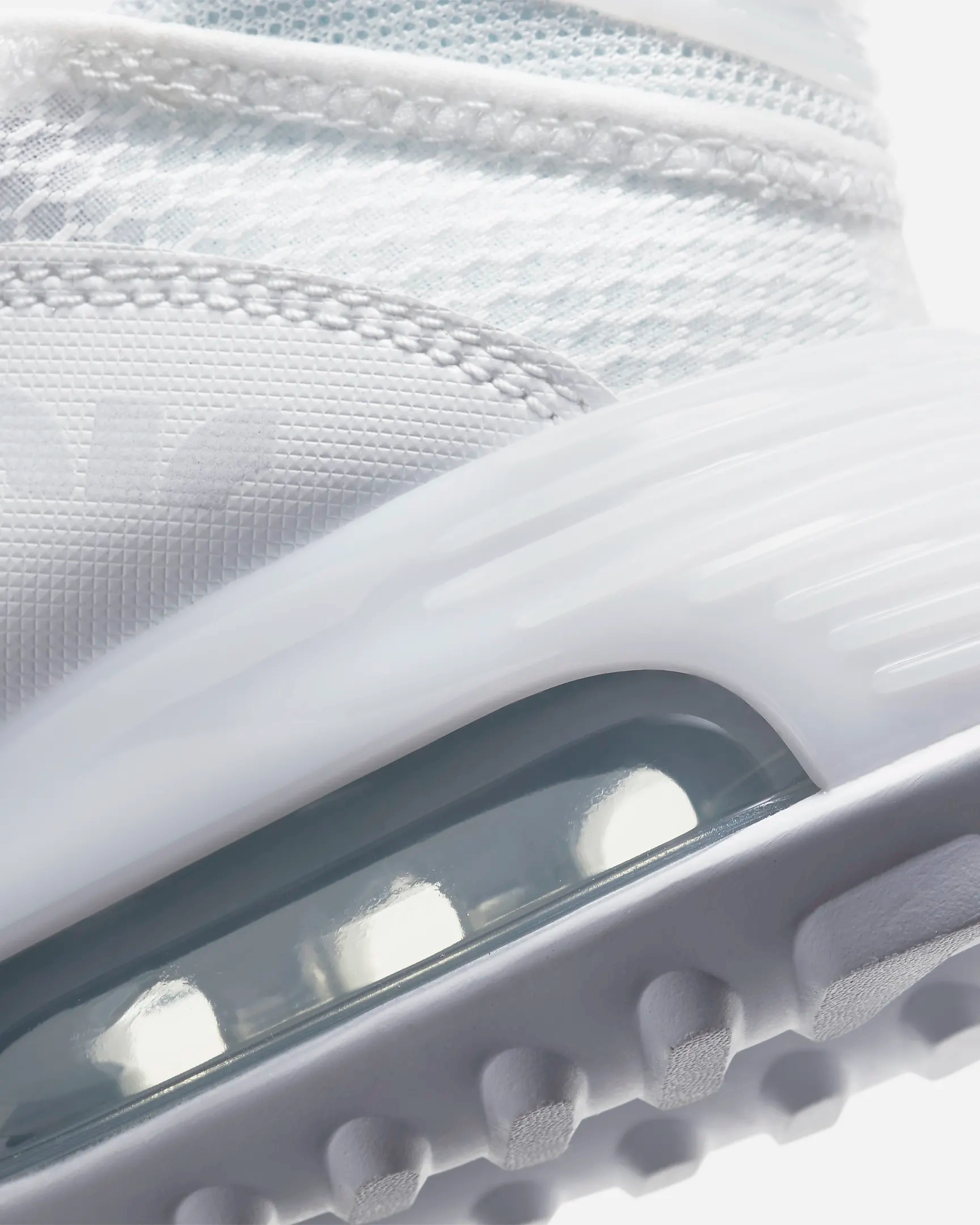 Nike Kid's Air Max 2090 Shoes - White / Wolf Grey Nike Shoe Drawing