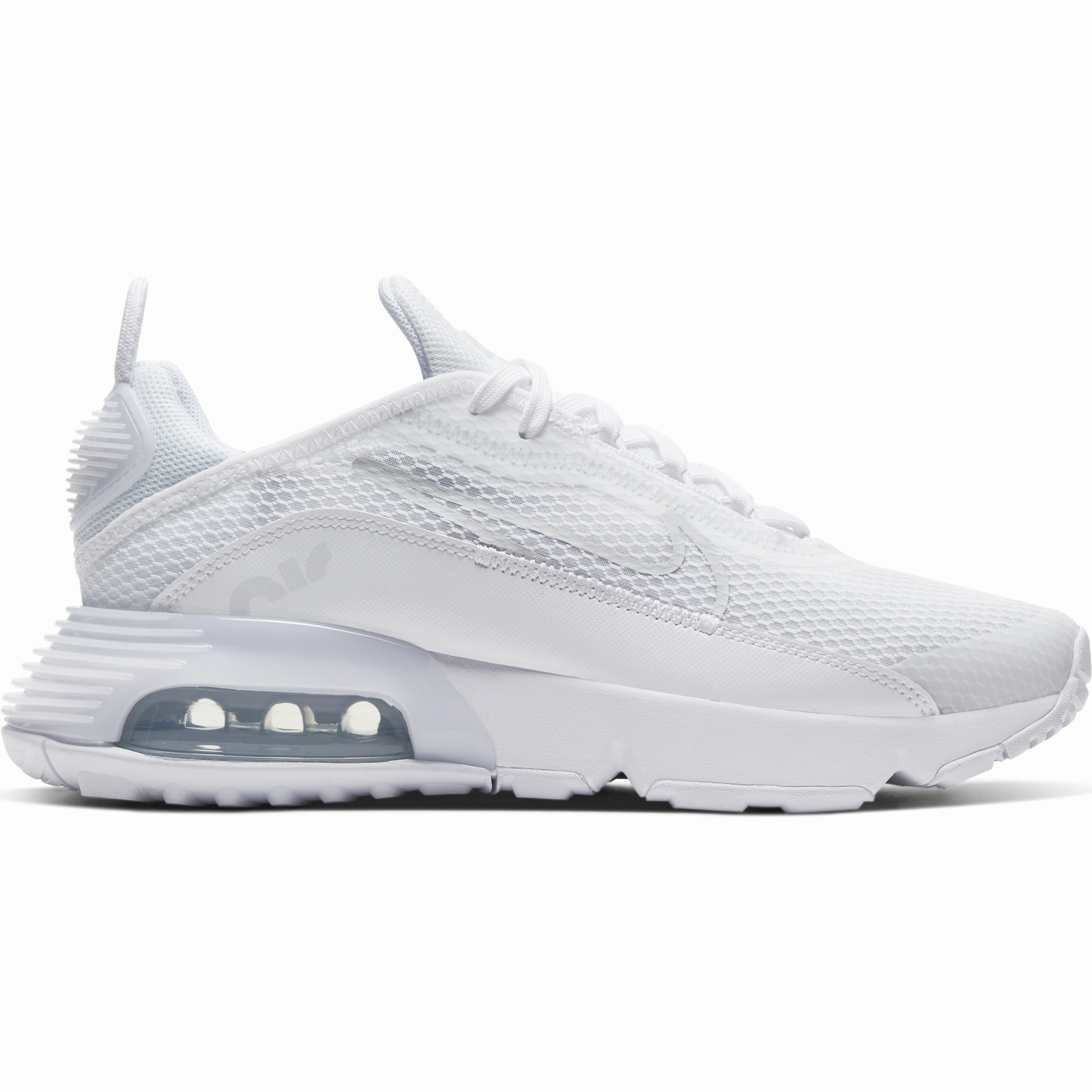 Nike Shoes Floral Nike Kid's Air Max 2090 Shoes - White / Wolf Grey