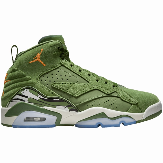 Nike Kid's Jordan MVP Shoes - Olive / Mandarin / Sail Nike Store Make Your Own Shoes
