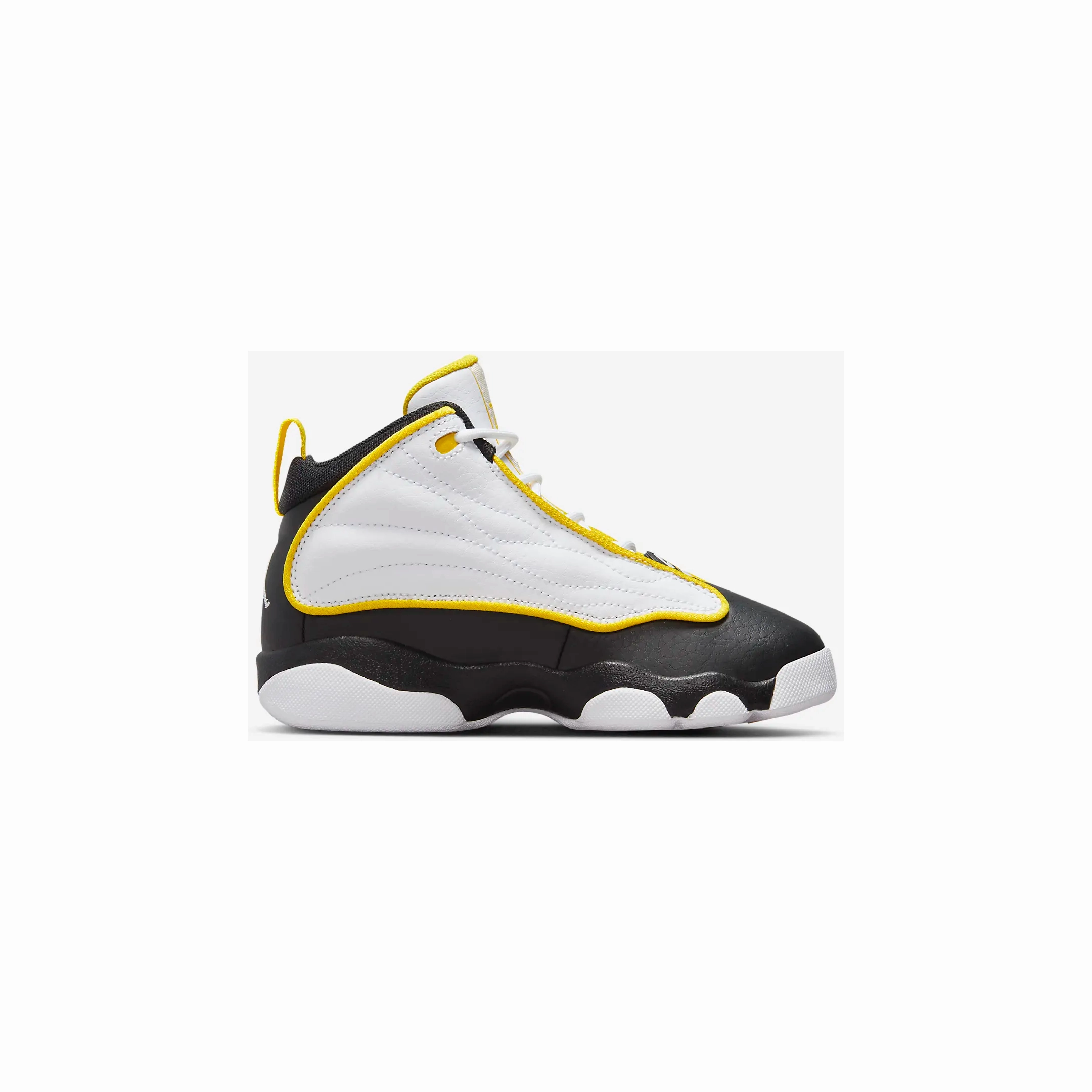 Nike Kid's Jordan Pro Strong Shoes - White / Black / Tour Yellow Cb4 Sneakers