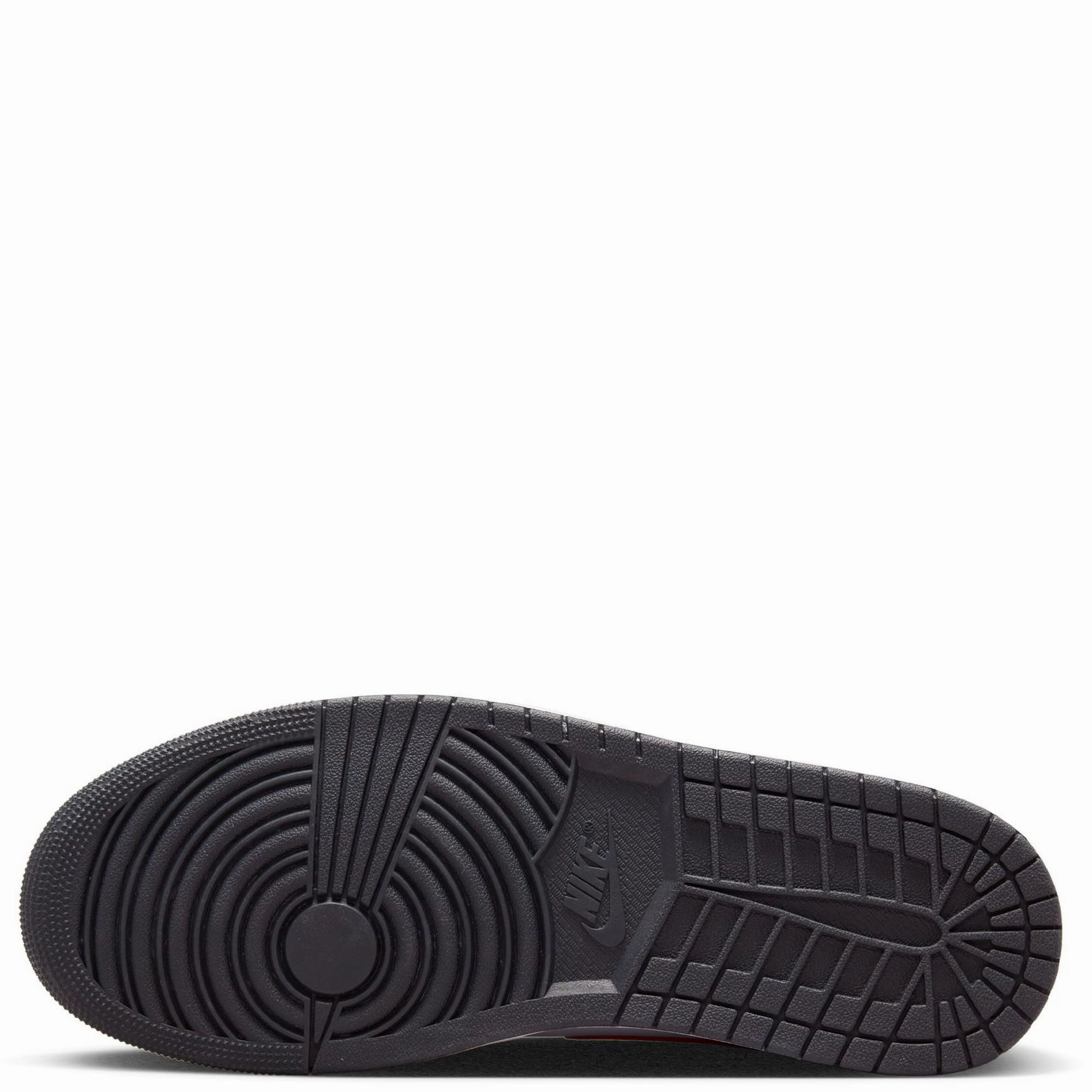 Nike Men's Air Jordan 1 Mid Shoes - Black / Fire Red / White Best Sneakers That Go With Everything