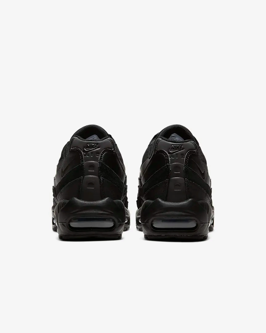 Nike Men's Air Max 95 Essential Shoes - Black / Dark Grey Best Basketball Shoes