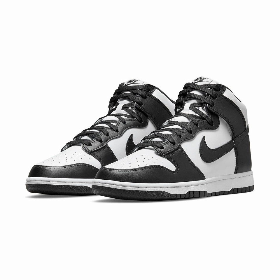 Nike Men's Dunk High Retro Shoes - White / Black Nike Long Distance Track Shoes