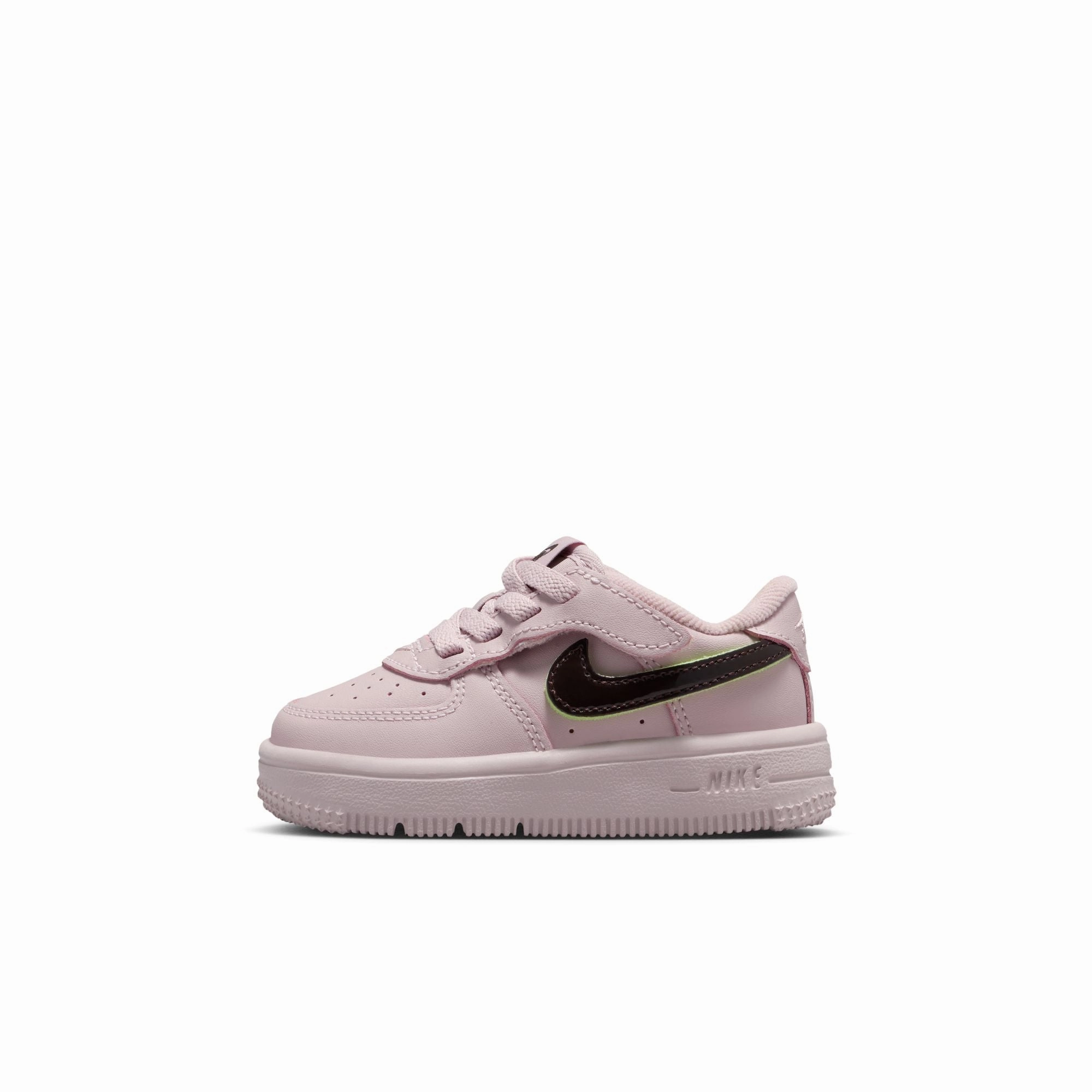 Nike "Force 1 Low LV8 EasyOn" TD - Particle Rose / Velvet Brown Burlington Nike Shoes
