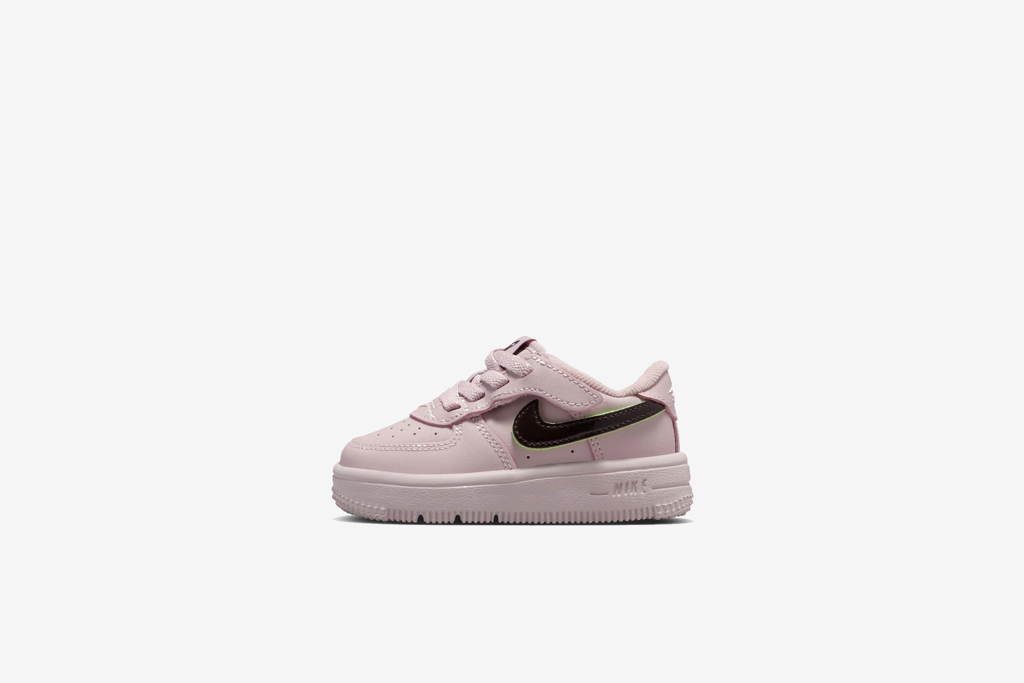 Nike Shoes With Springs In Heel Nike "Force 1 Low LV8 EasyOn" TD - Particle Rose / Velvet Brown