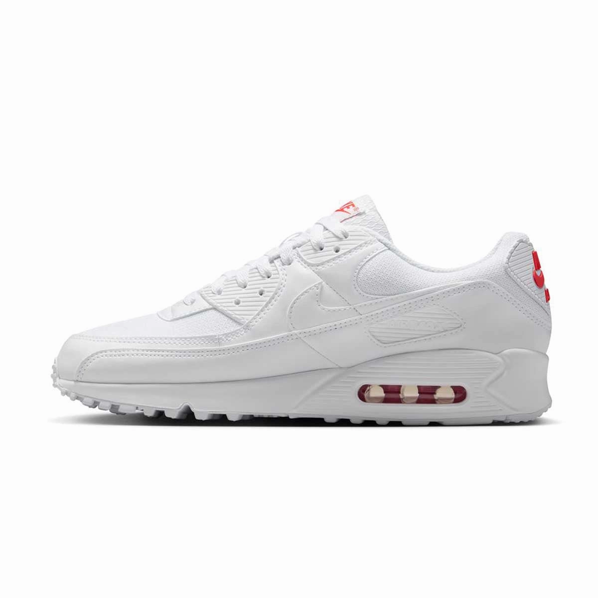 Nike Football Shoes Mercurial Air Max 90 'White Light Crimson'