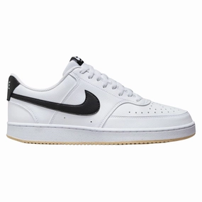 Nike scarpa sneakers da uomo Court Vision Lo NN DH2987 107 bianco-nero-gomma 24. NULL