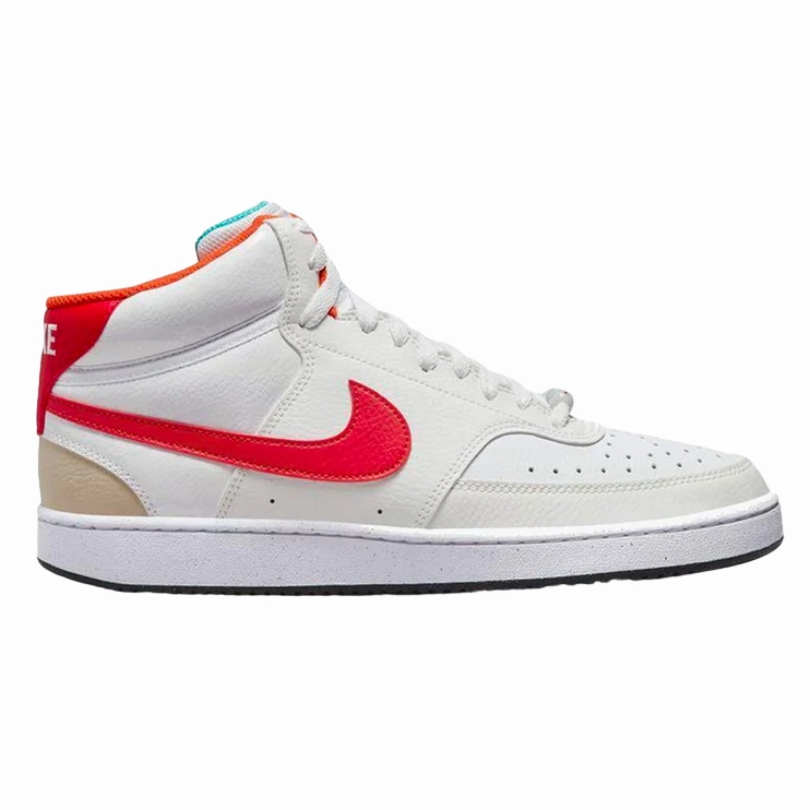 Nike scarpa sneakers da uomo Court Vision Mid NN FD9926 161 White Shoes Sneakers