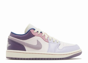 Schutz Platform Sneakers Nike Womens Air Jordan 1 Low 'Purple Pink Pastel'