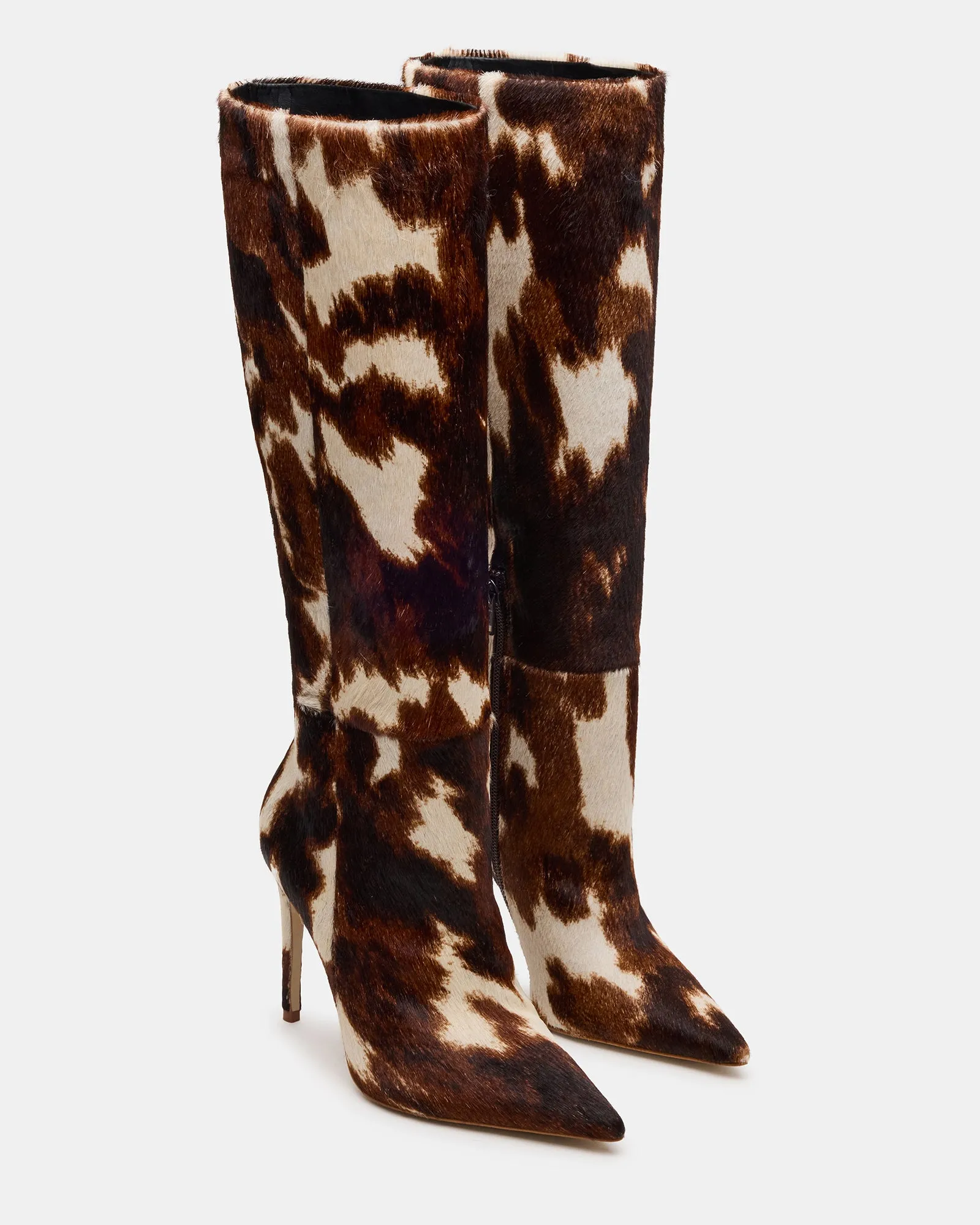 Budget Boots NITRO BROWN COW PRINT