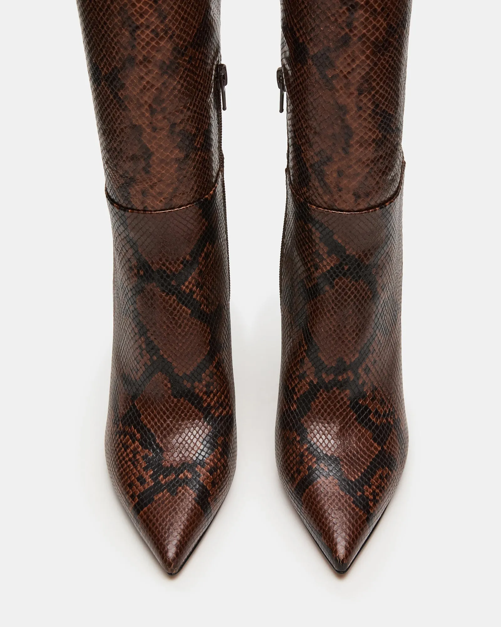 Fold Over Boots NITRO BROWN SNAKE