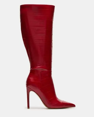 NITRO RED EEL WIDE CALF Knee High Waterproof Boots