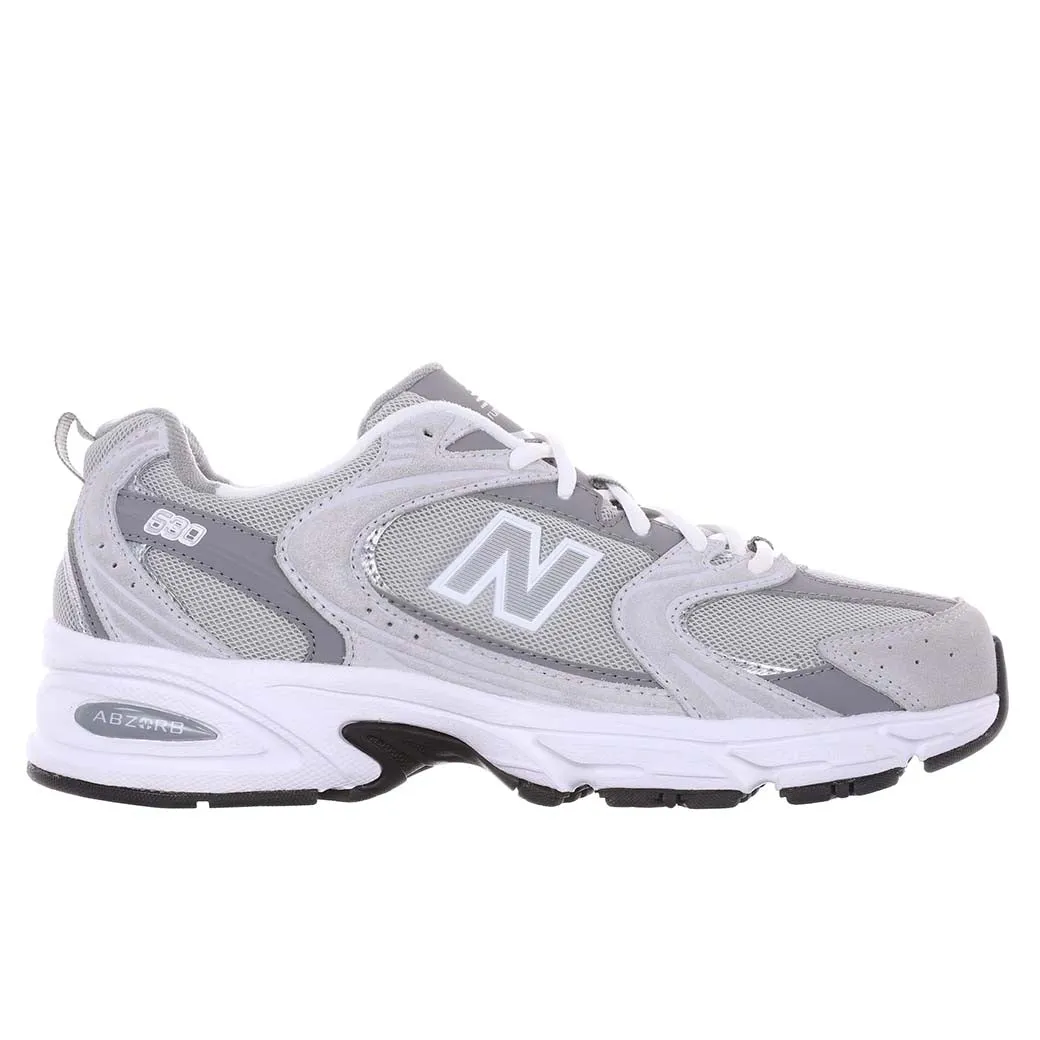 Womens New Balance 530 in Raincloud/ Shadow Grey New Balance Mens Metal Cleats