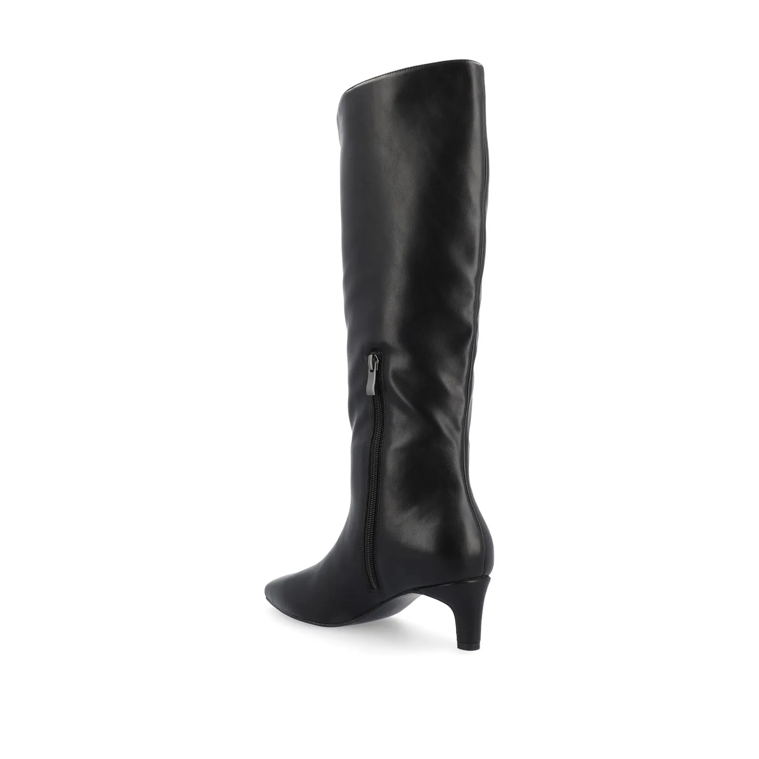 Black Boots Heels TULLIP BOOTS IN WIDTH & WIDE CALF