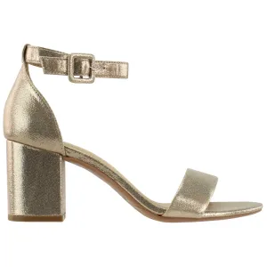 Casual Shoes To Wear Without Socks Jody Metallic Block Heel Ankle Strap Sandals