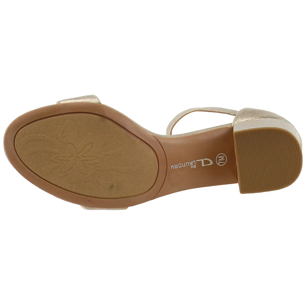 Casual Dr Martens Shoes Jody Metallic Block Heel Ankle Strap Sandals