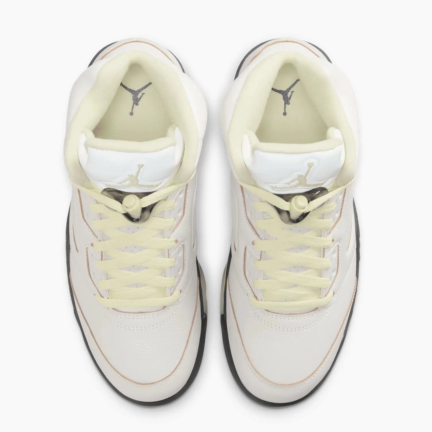Novesta Sneakers Women's Air Jordan 5 Retro "Luminous Green and Sail"