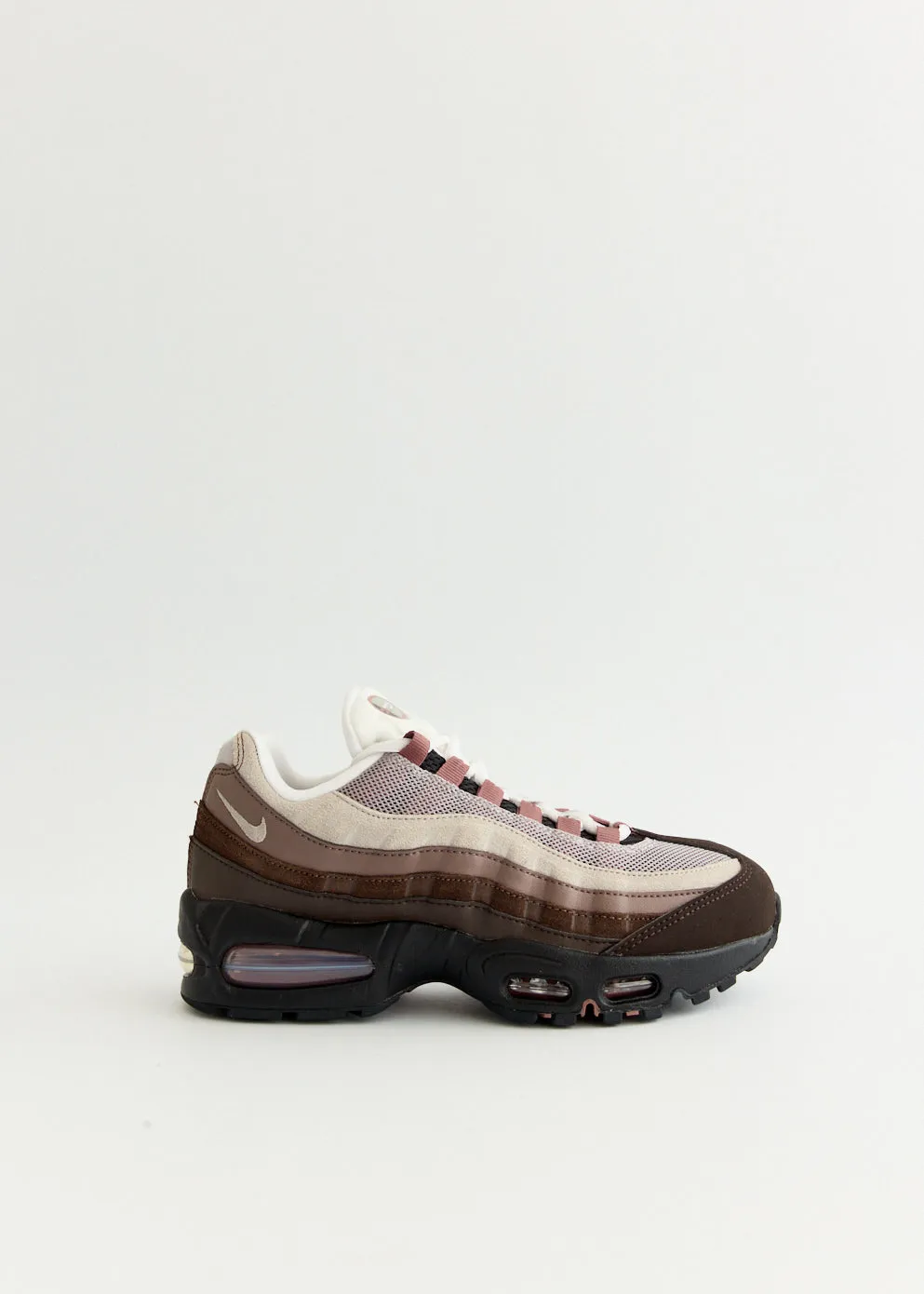 Light Nike Shoes Women's Nike Air Max 95 'Velvet Brown' Sneakers