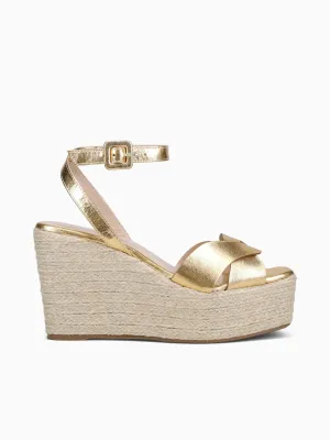 Casual Shoes Rainy Season Nora Gold Metal Leather