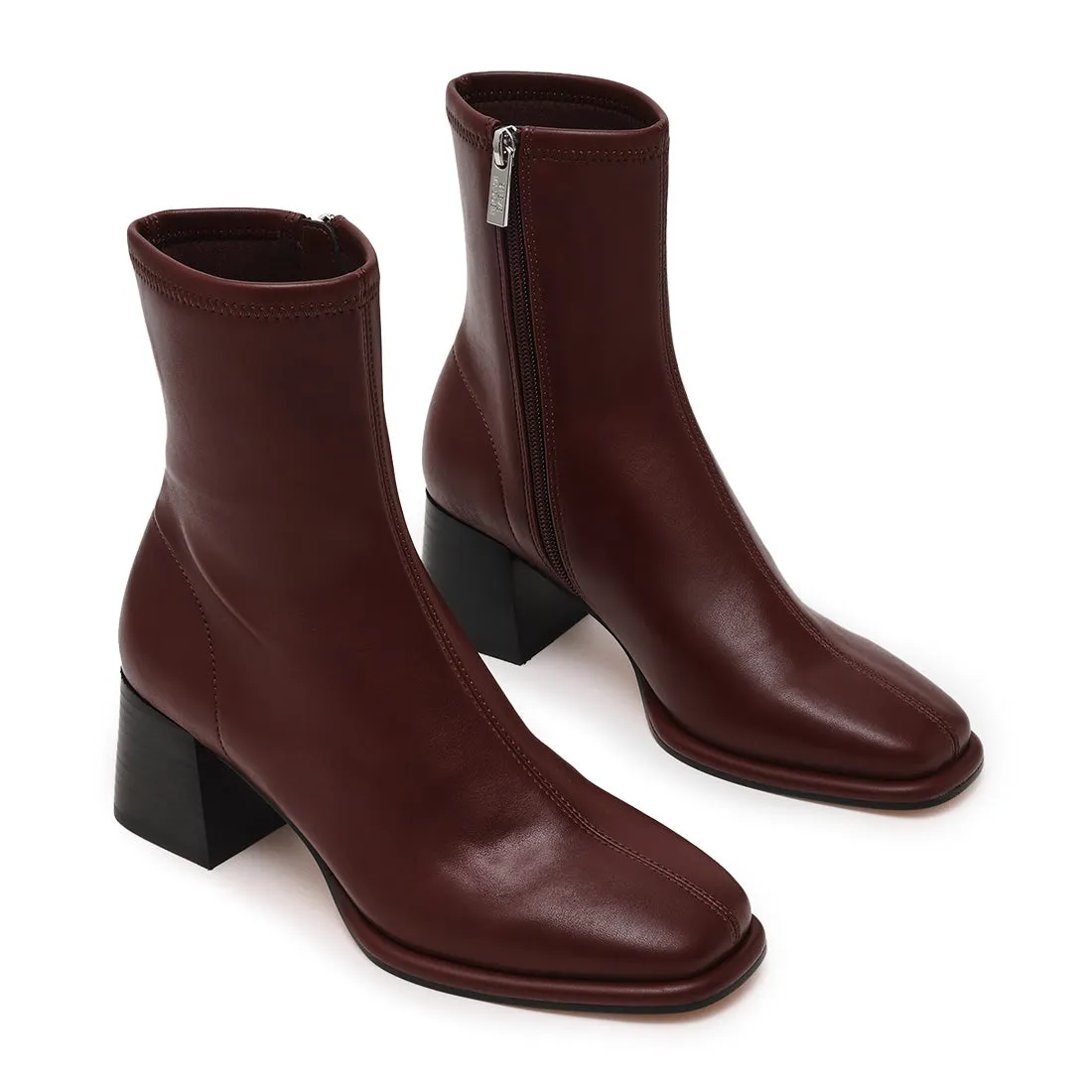 Norene Bootie WINE Cowboy Hat Boots