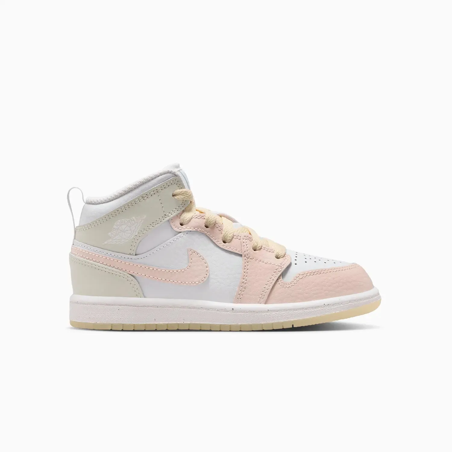 Motorcycle Sneakers Kid's Air Jordan 1 Mid SE "Flamingo" Pre School