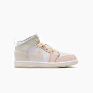 Kid's Air Jordan 1 Mid SE "Flamingo" Pre School She Wears High Heels I Wear Sneakers