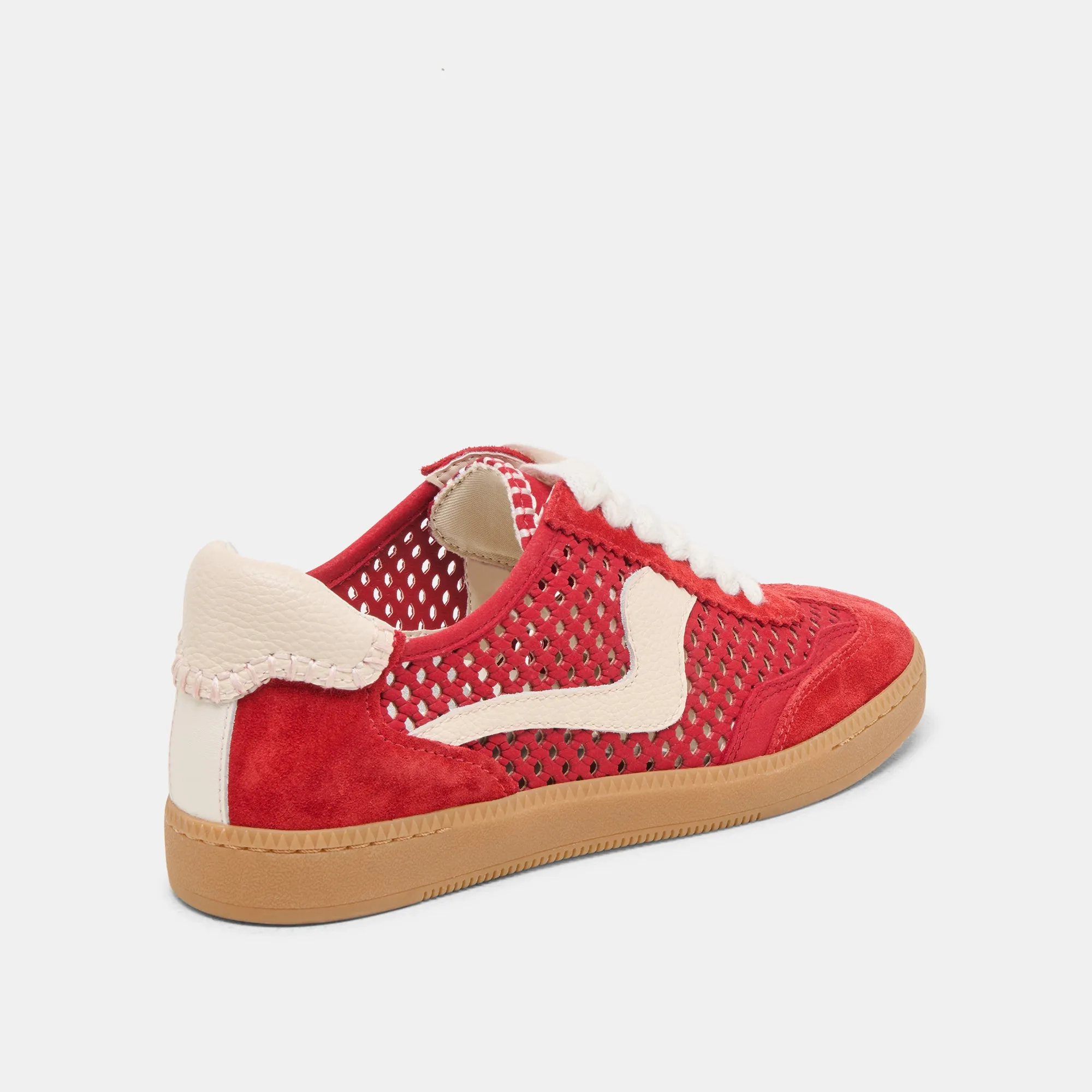 Paloma Barcelo Sneakers NOTICE SNEAKERS CHERRY PERFORATED NUBUCK