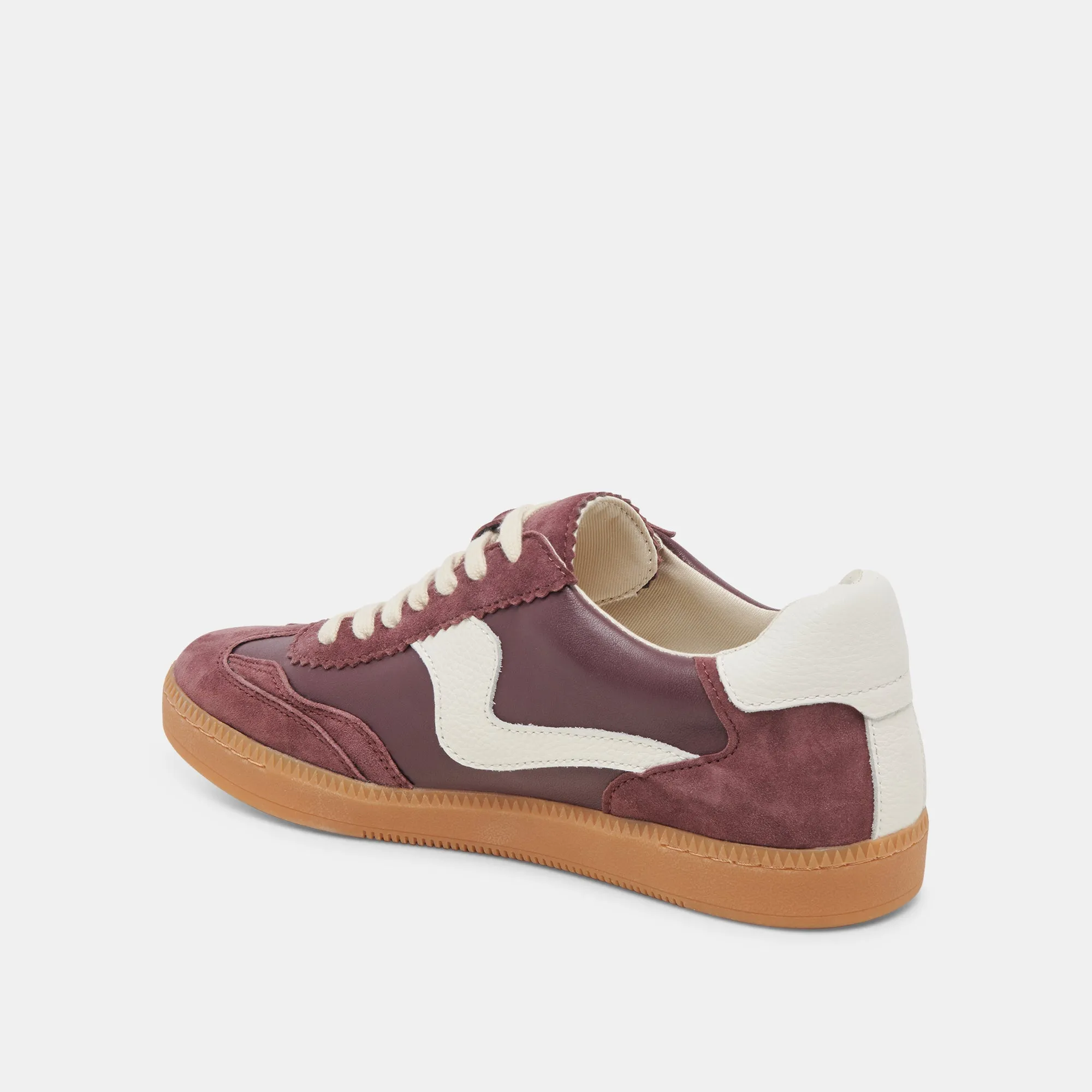 NOTICE SNEAKERS CRANBERRY SUEDE Sneakers With Leather Soles