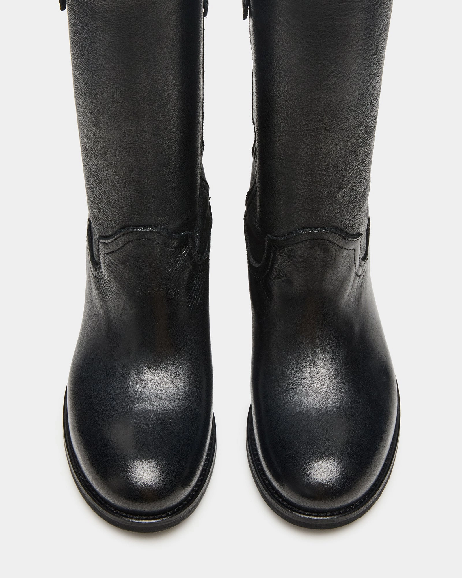 Best Trekking Boots RUBEN BLACK LEATHER