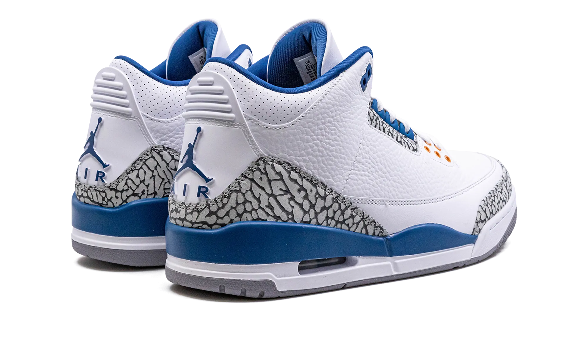 Air Jordan 3 Retro "Wizards" Classic Leather Sneakers