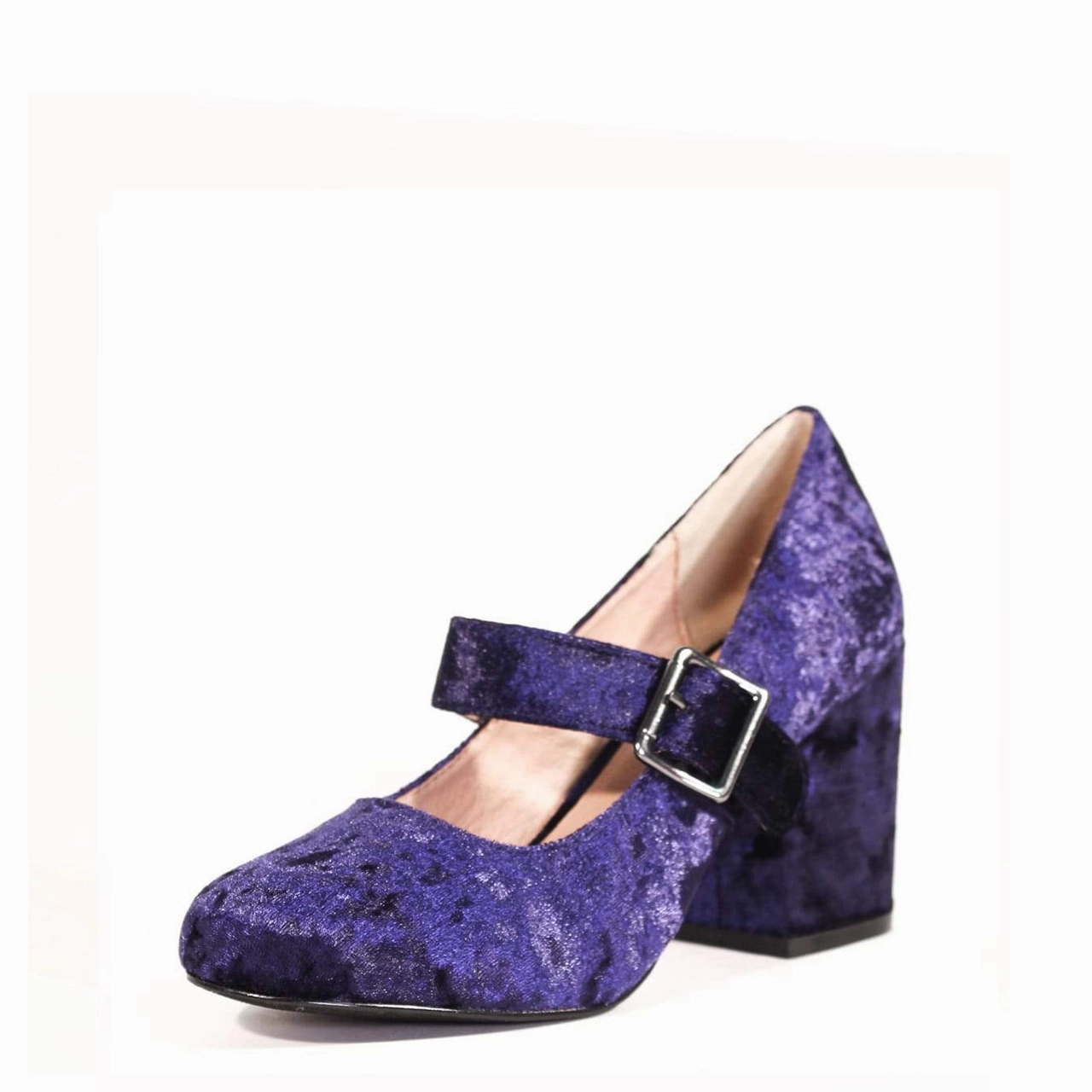 Oksana Velvet Mary Jane Heels Sneakers With High Heels