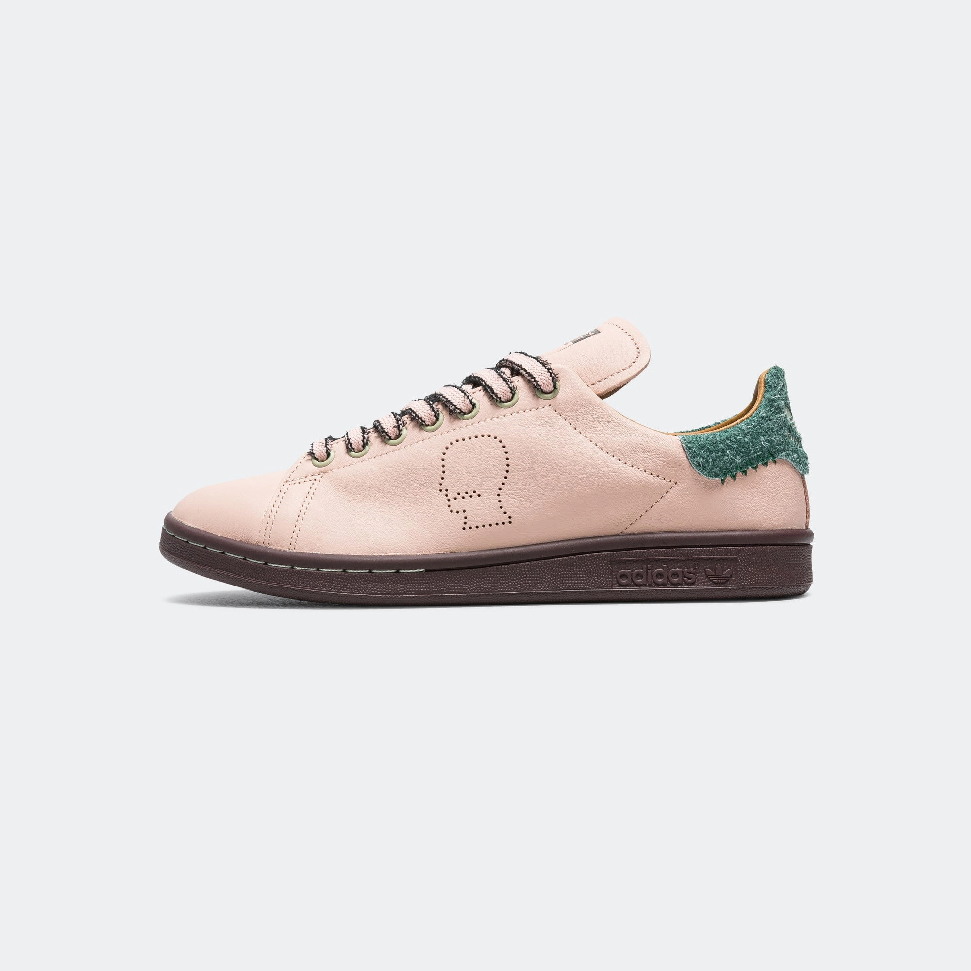 Adidas Samba Running Shoe Stan Smith x Brain Dead - Vapour Pink/Mineral Green-Mesa