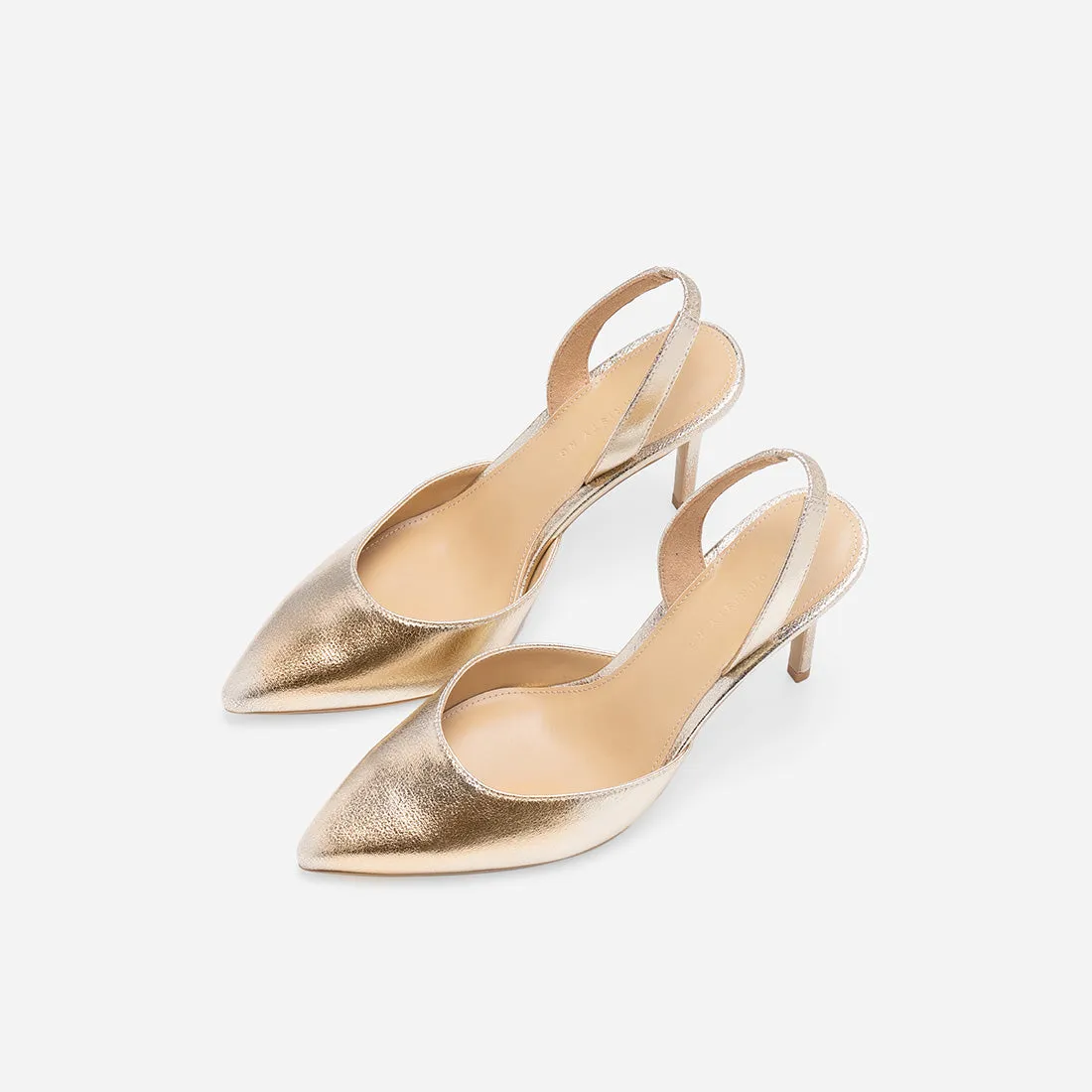 Bondage With Heels Hebe Crinkle Pumps